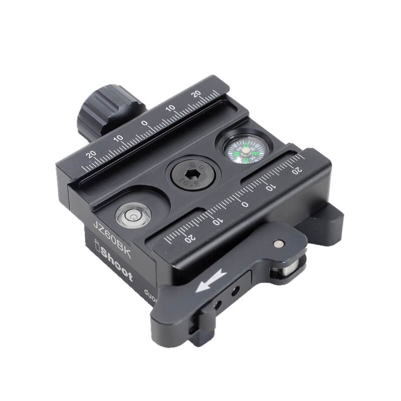 Klämadapter som omvandlar Manfrotto till Arca Swiss/RSS 39mm