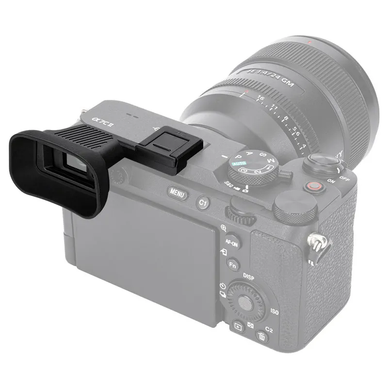  JJC Ögonmussla lång modell för Sony A7C II och A7CR från Kamda – snabb leverans och trygg e-handel