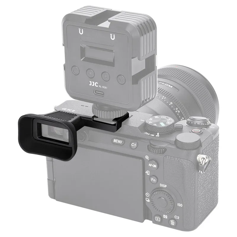  JJC Ögonmussla lång modell för Sony A7C II och A7CR från Kamda – snabb leverans och trygg e-handel