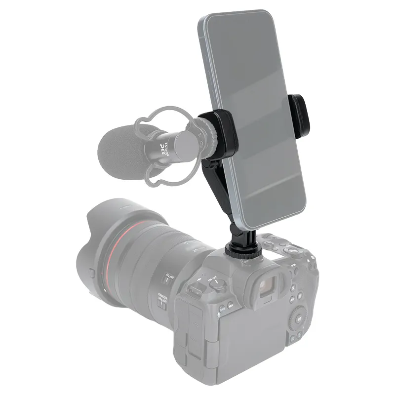  JJC PM-UN1 Mobilhållare med blixtskofäste för mobil & actionkamera från Kamda – snabb leverans och trygg e-handel