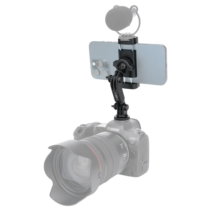  JJC PM-UN1 Mobilhållare med blixtskofäste för mobil & actionkamera från Kamda – snabb leverans och trygg e-handel