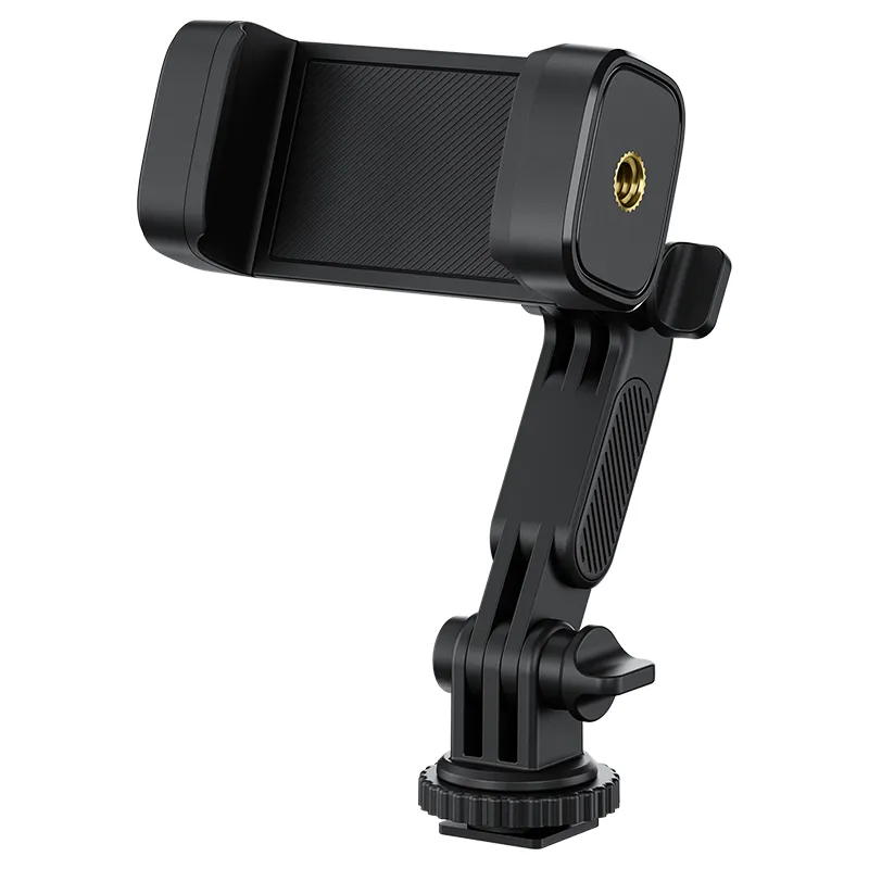  JJC PM-UN1 Mobilhållare med blixtskofäste för mobil & actionkamera från Kamda – snabb leverans och trygg e-handel