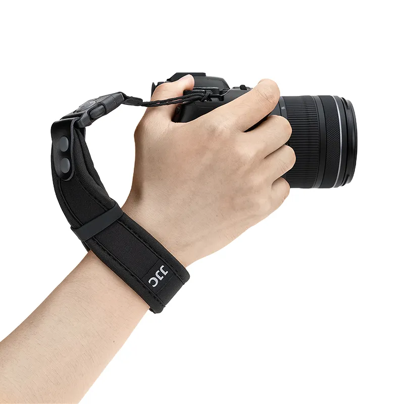  JJC ST-1M3 BLACK – Bekväm och säker handledsrem för din kamera från Kamda – snabb leverans och trygg e-handel