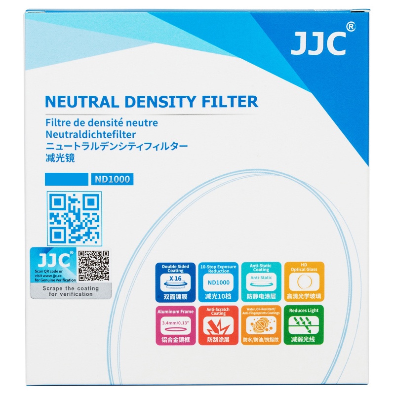  JJC Grfilter ND1000 Multicoating