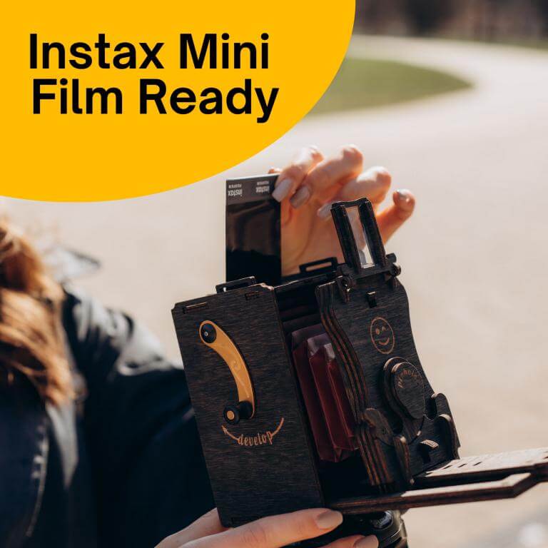  JollyLook DIY-kit för Instax Mini film – Bygg Din Egen Pinhole-kamera!