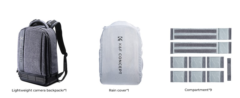 k&fkameraryggsäck regnskydd