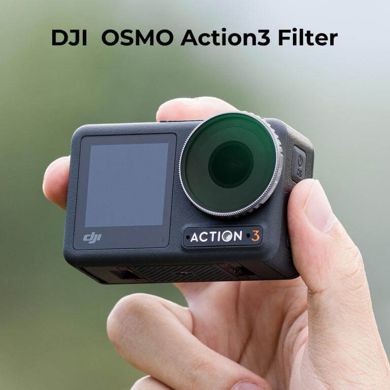K&F Concept Nano-X Polariseringsfilter för DJI Osmo Action 3