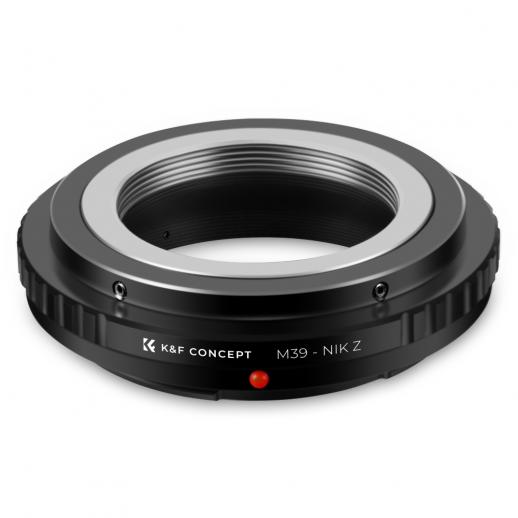 K&F Concept Objektivadapter till M39-objektiv för Nikon Z kamerahus från Kamda – snabb leverans och trygg e-handel