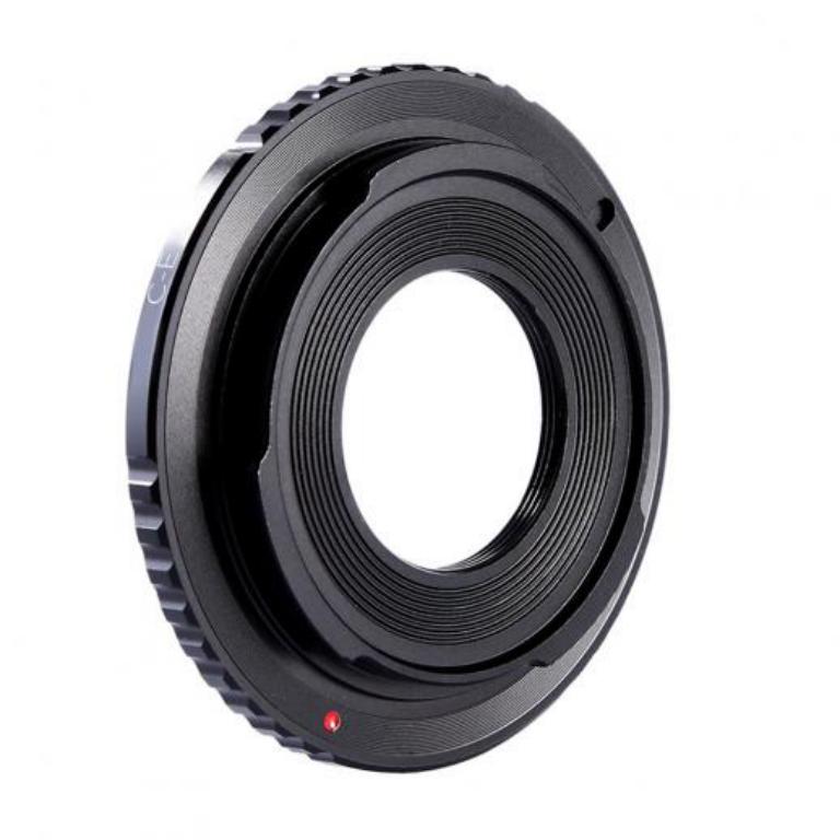 K&F Concept Objektivadapter till C-mount objektiv för Sony e kamera