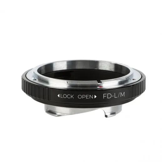  K&F Concept Objektivadapter till Canon FD objektiv för Leica M kamerahus från Kamda – snabb leverans och trygg e-handel