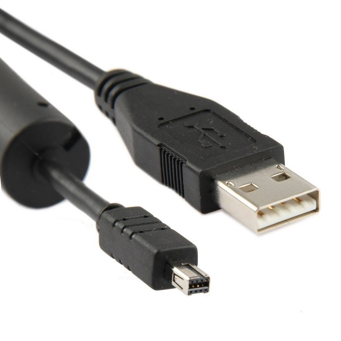 Câble De Données USB Pour Appareil Photo Konica Minolta Dimage Z5, Z3, Z6, Z10 - Longueur 14,5 Cm - Neuf