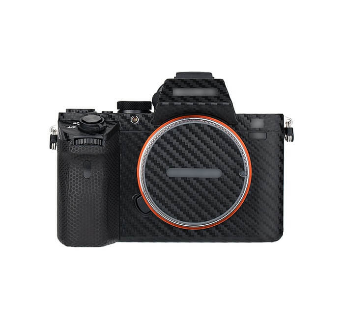  Kiwifotos Skin fr Sony a7 II, a7S II, a7R II - Svart kolfiber