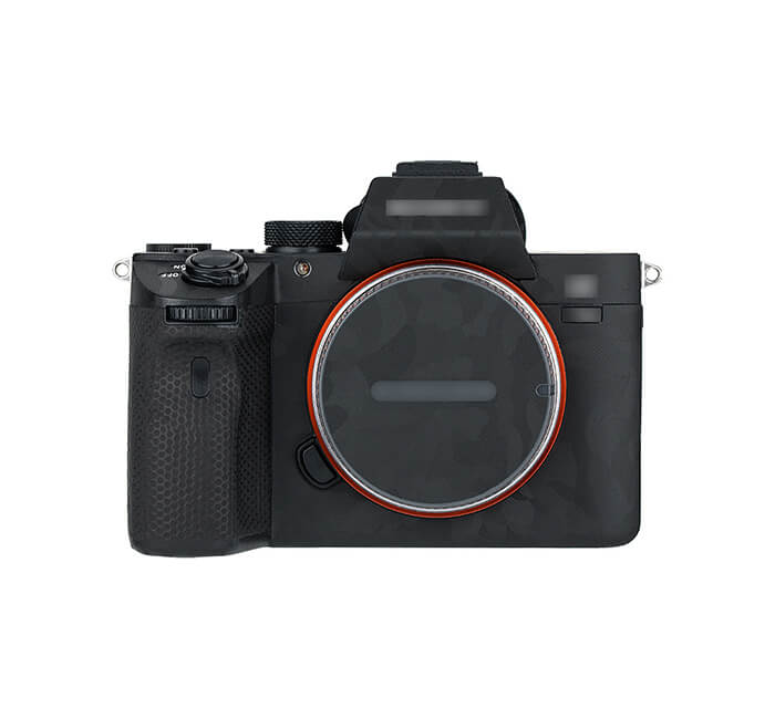  Kiwifotos Skin fr Sony a7 III, a7R III - Svart kamoflage