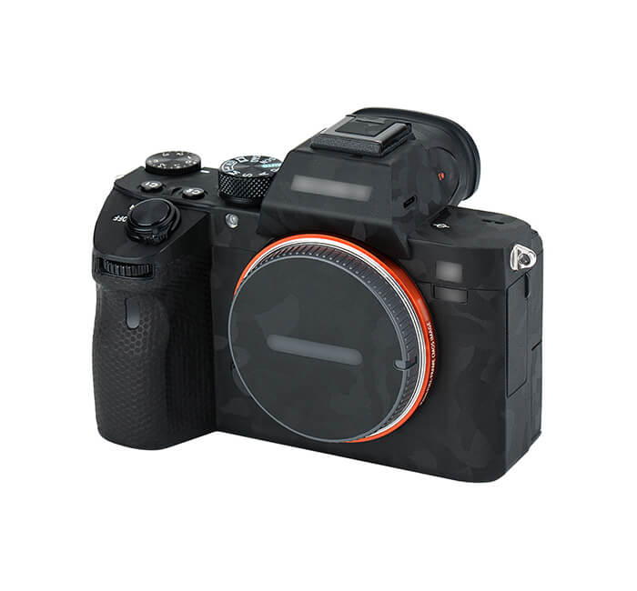  Kiwifotos Skin fr Sony a7 III, a7R III - Svart kamoflage