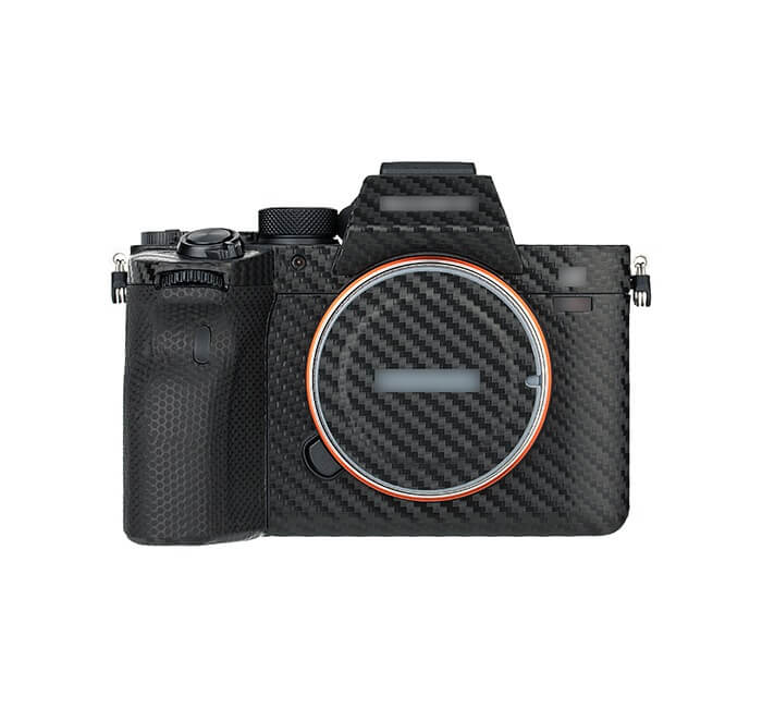  Kiwifotos Skin fr Sony a7R IV - Svart kolfiberfilm