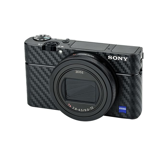 Kiwifotos Skin för Sony RX100 VII - Svart kolfiberfilm