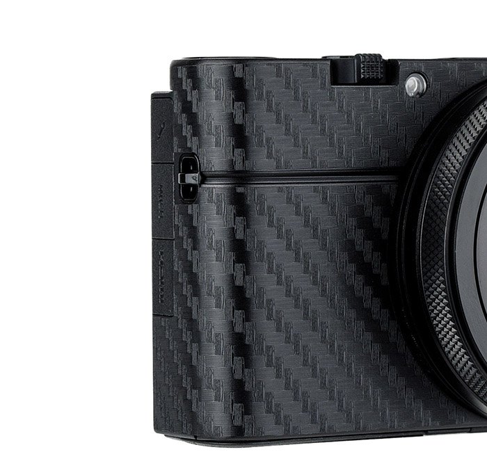 Kiwifotos Skin för Sony RX100 VII - Svart kolfiberfilm
