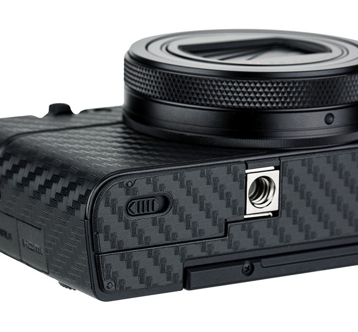 Kiwifotos Skin för Sony RX100 VII - Svart kolfiberfilm