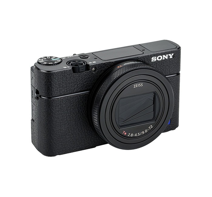 Kiwifotos Skin för Sony RX100 VII - Svart Läder