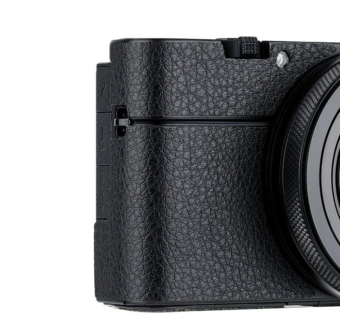 Kiwifotos Skin för Sony RX100 VII - Svart Läder