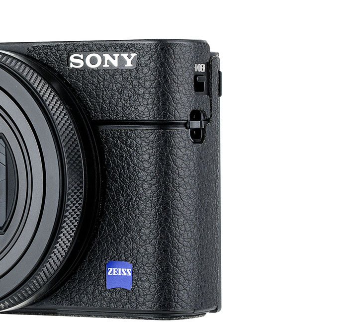 Kiwifotos Skin för Sony RX100 VII - Svart Läder
