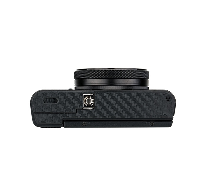  Kiwifotos Skin fr Sony RX100 V / RX100 VA / RX100 III - Svart kolfiberfilm