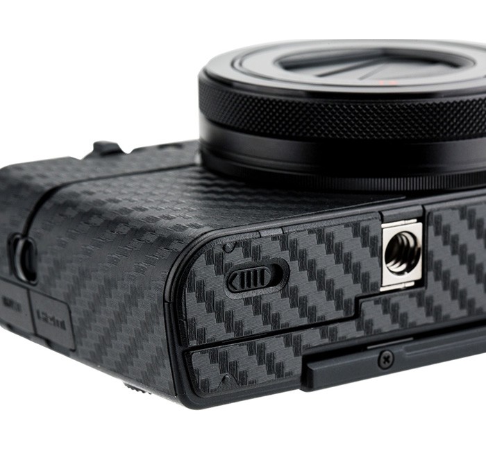 Kiwifotos Skin för Sony RX100 V / RX100 VA / RX100 III - Svart kolfiberfilm
