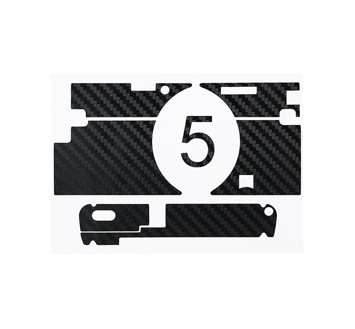 Kiwifotos Skin för Sony RX100 V / RX100 VA / RX100 III - Svart kolfiberfilm