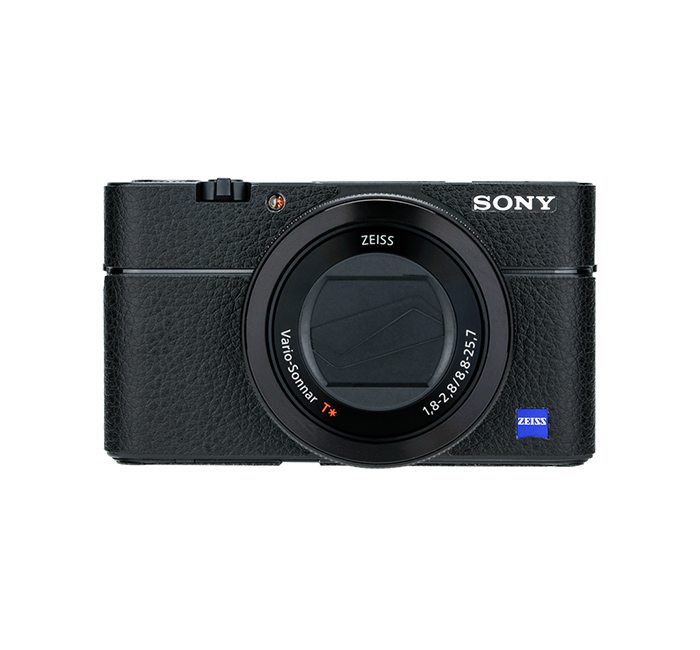 Kiwifotos Skin för Sony RX100 V / RX100 VA / RX100 III - Svart Läder