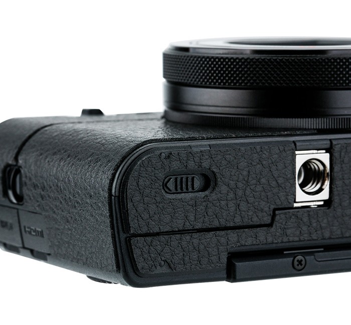 Kiwifotos Skin för Sony RX100 V / RX100 VA / RX100 III - Svart Läder