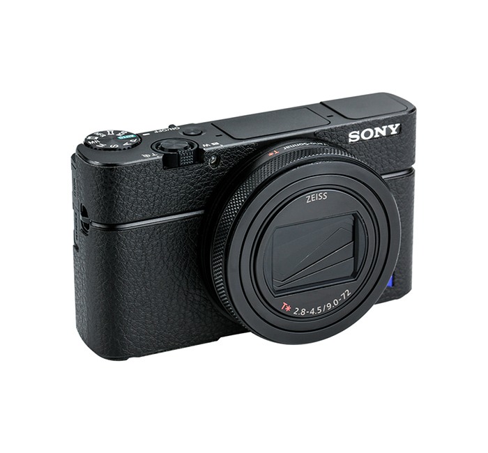 Kiwifotos Skin för Sony RX100 VI - Svart Läder