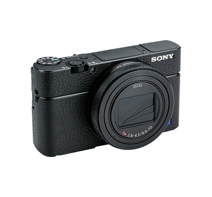  Kiwifotos Skin fr Sony RX100 VI - Svart Lder