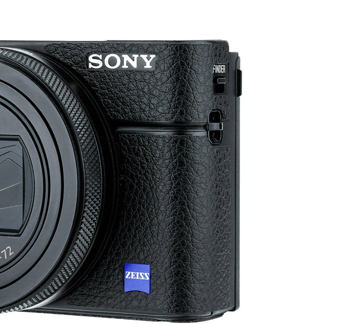 Kiwifotos Skin för Sony RX100 VI - Svart Läder