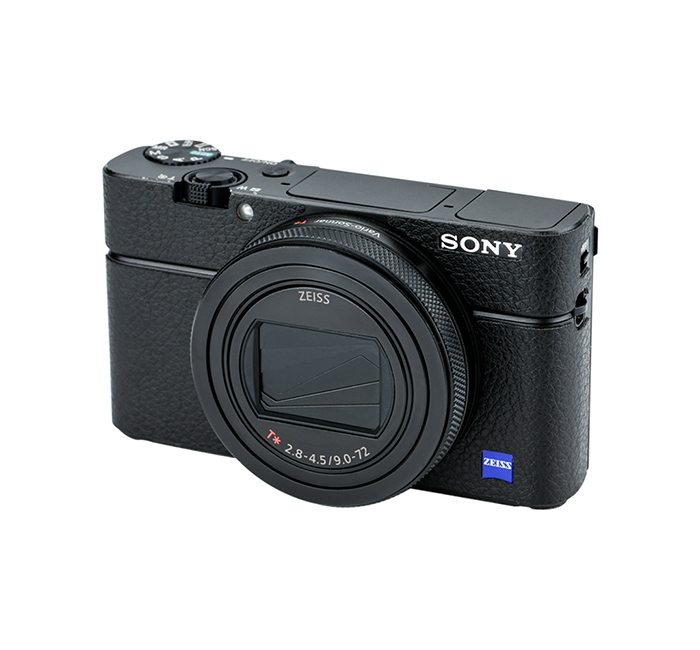Kiwifotos Skin för Sony RX100 VI - Svart Läder