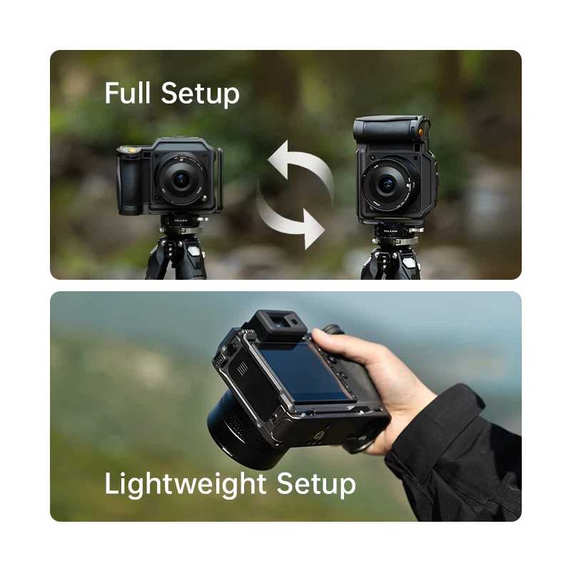  Falcam kamerabur för Hasselblad X2D / X2D II med Arca-Swiss L-platta från Kamda – snabb leverans och trygg e-handel