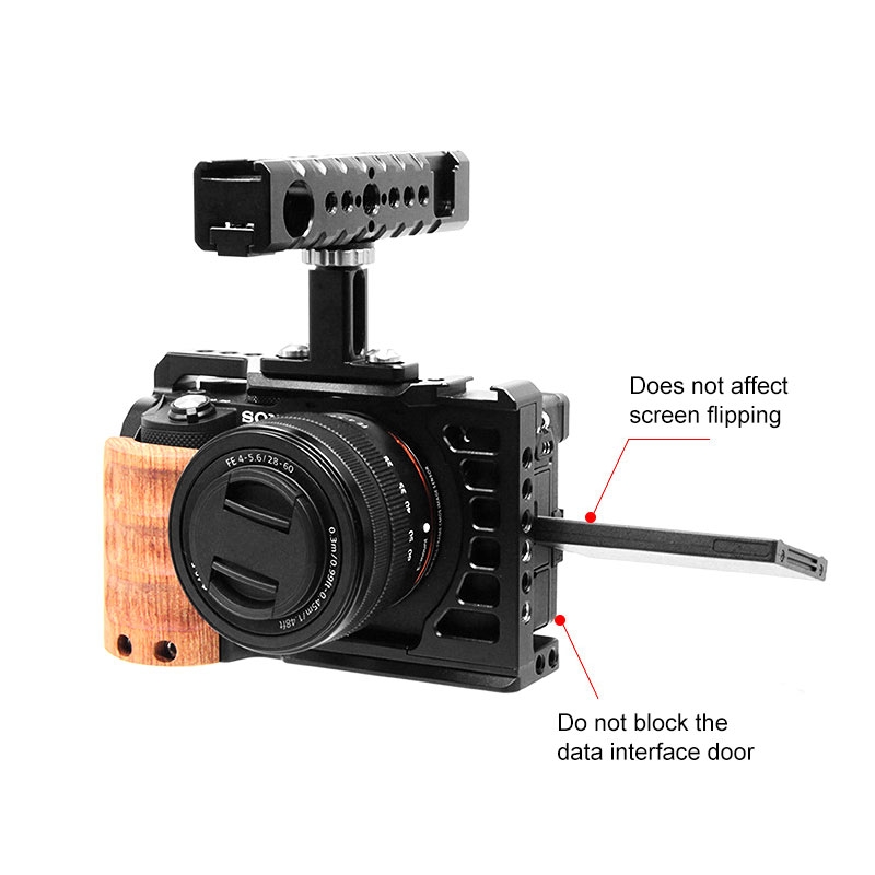  Puluz Kamerabur med trhandatg fr Sony A7C ILCE-7C