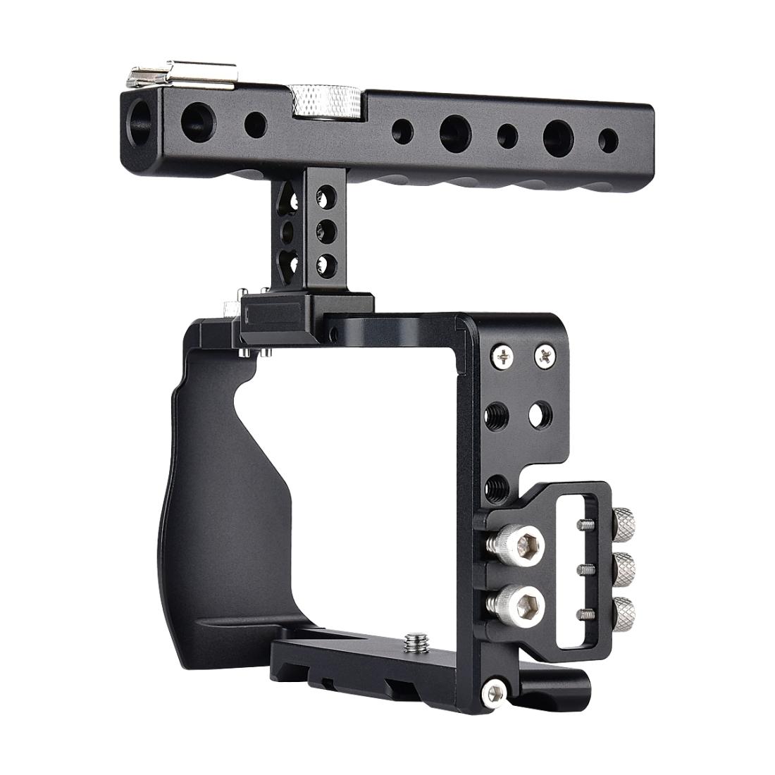 Yelangu C6 Videokamerabur Cage för Sony A6000 A6300 A6400 A6500