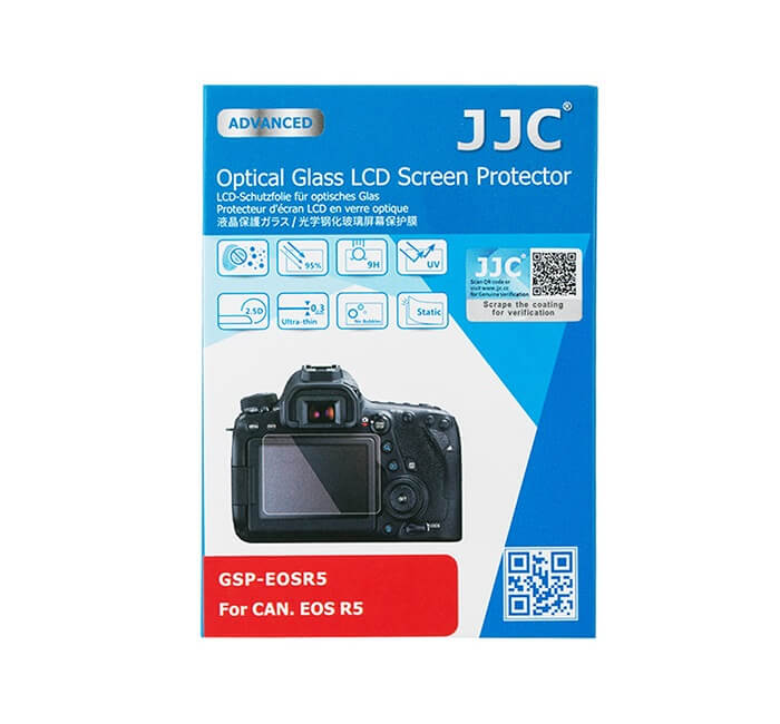  JJC Skrmskydd fr Canon EOS R3/EOS R5 optiskt glas 9H