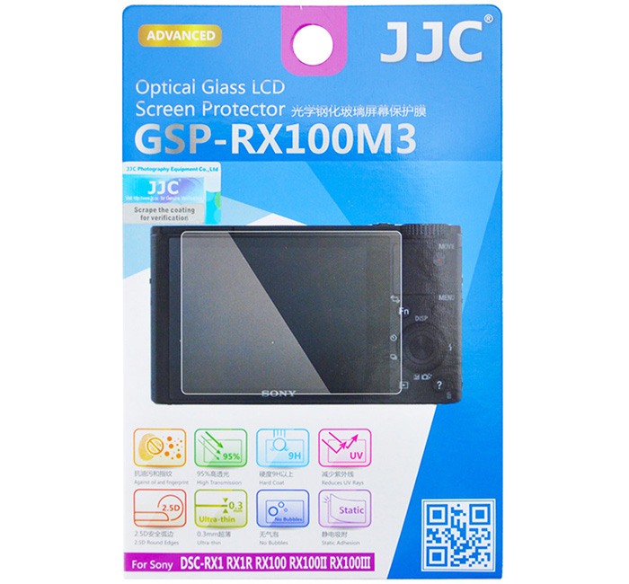  JJC Skärmskydd för Sony optiskt glas DSC-RX100