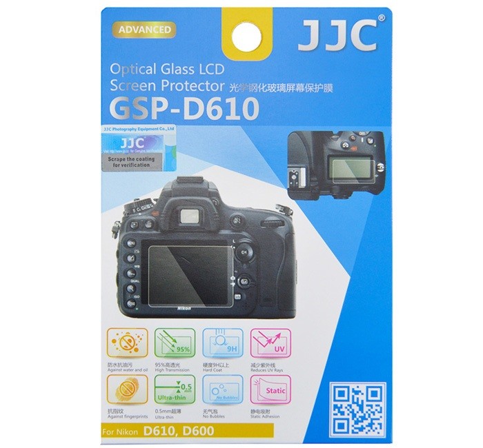 JJC Skärmskydd Optisk glas 9H för Nikon