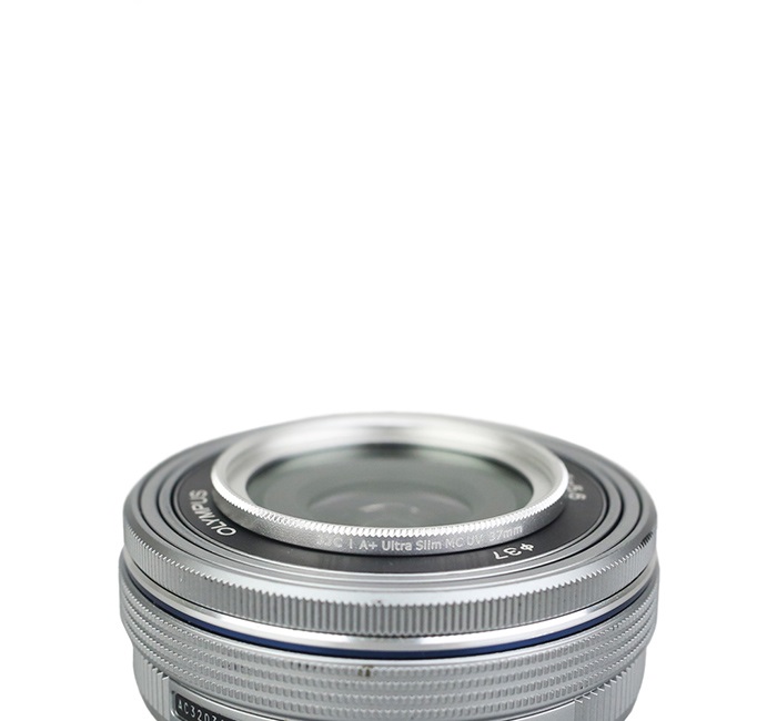 JJC UV-filter Slim med Multicoating (silverram)