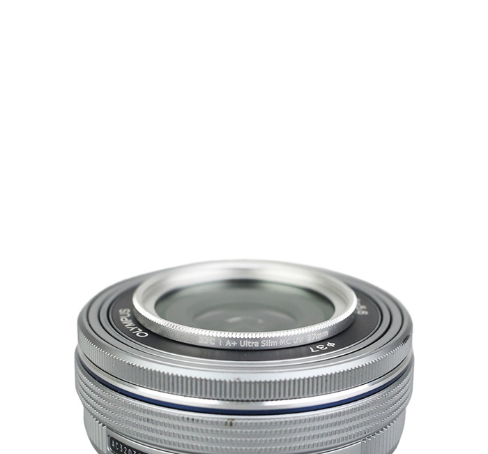  JJC UV-filter Slim med Multicoating (silverram)