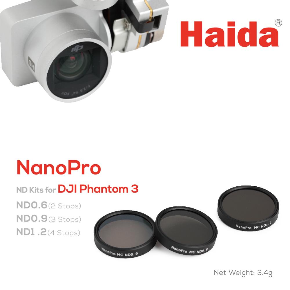 Haida NanoPro MC ND Filter kit för DJI Phantom 3 / 4