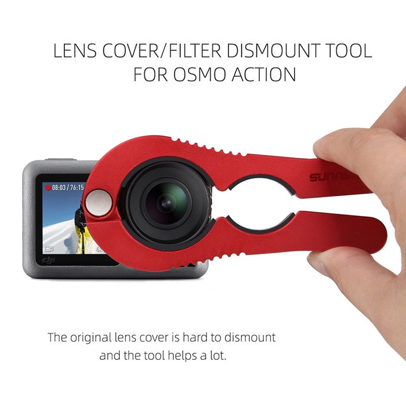 Sunnylife Filteröppnare för Osmo actionfilter och 30-45mm filter