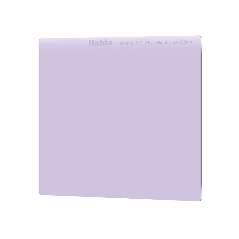 Haida Clear-Night Filter med NanoPro-coating optiskt glas för 150mm Systemet
