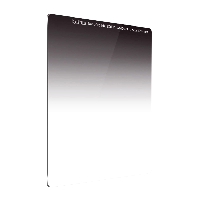 Haida Mjukgraderat NanoPro GND-filter optiskt glas för 150mm Systemet