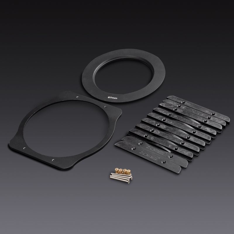  Rektangulär Filterhållare i metall för 83mm systemet - Zomei