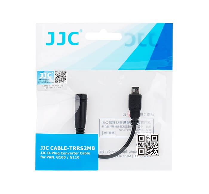  JJC Omvandlarkabel för Panasonic G100/G110 till cable-D