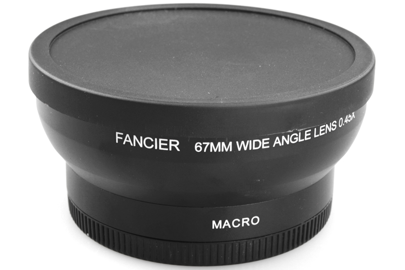 Fancier Vidvinkellins 67mm 0.45x
