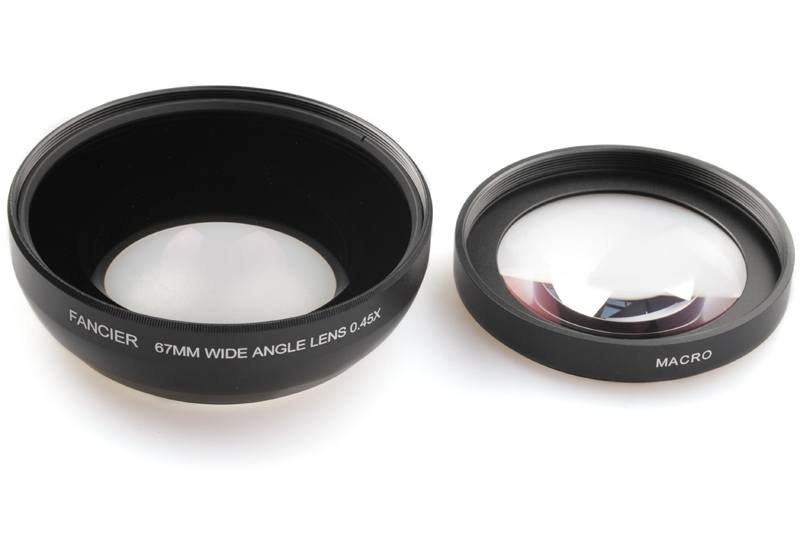 Fancier Vidvinkellins 67mm 0.45x